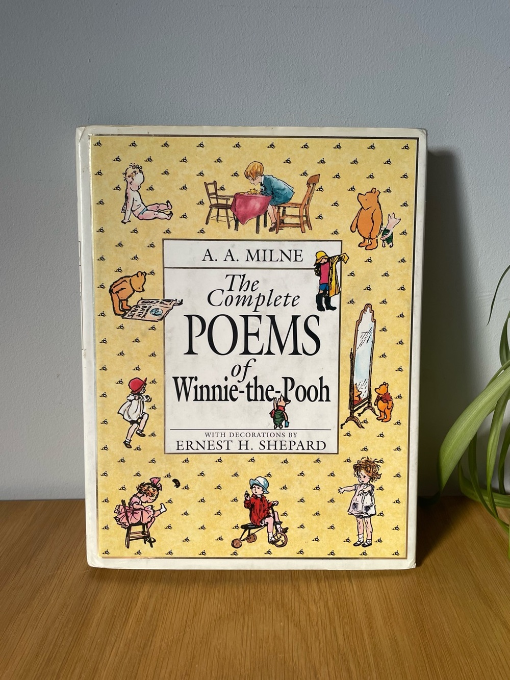 Vintage A.A. Milne The Complete Poems of Winnie-the-Pooh Hardcover Book 1998
